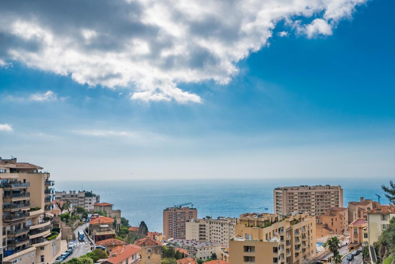 Апартаменты Monaco Border, Sea View, Terrace, Free Parking Босолей Экстерьер фото