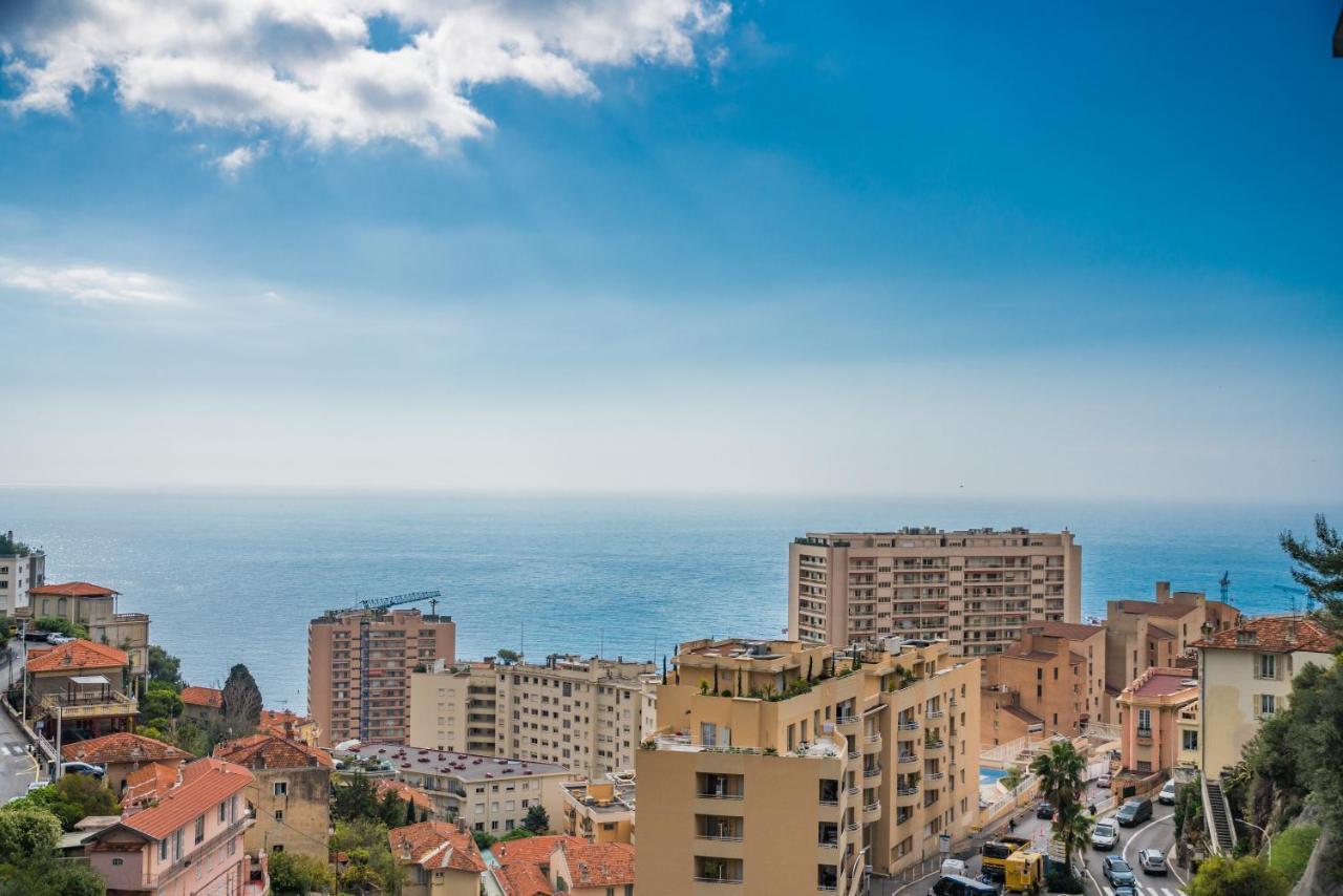 Апартаменты Monaco Border, Sea View, Terrace, Free Parking Босолей Экстерьер фото